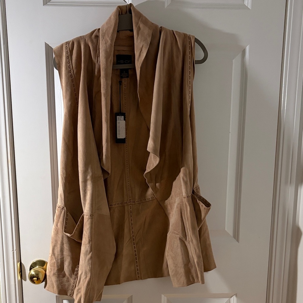 NWT As by DF Women's Tan Vest